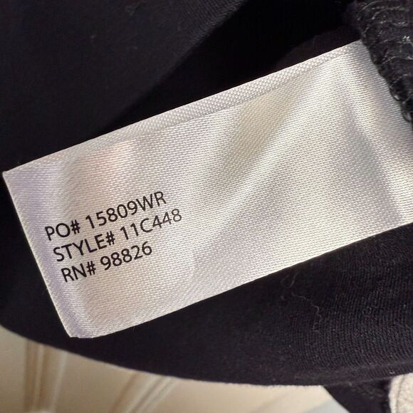 US Polo Assn Polo Shirt Mens Medium Black Preppy Short Sleeve Collared Top - Picture 4 of 7